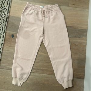 Aritzia Wilfred Bouffon Silk Joggers Size Small